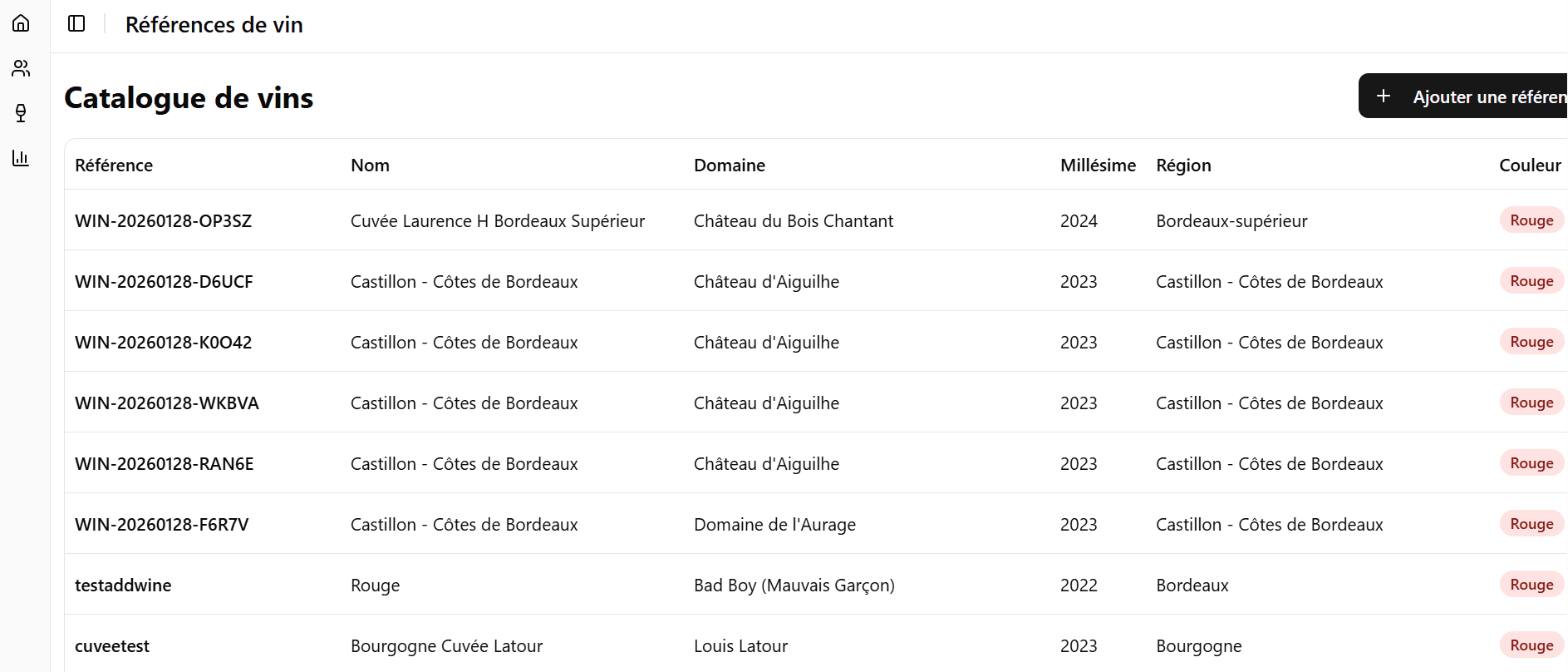Application screenshot